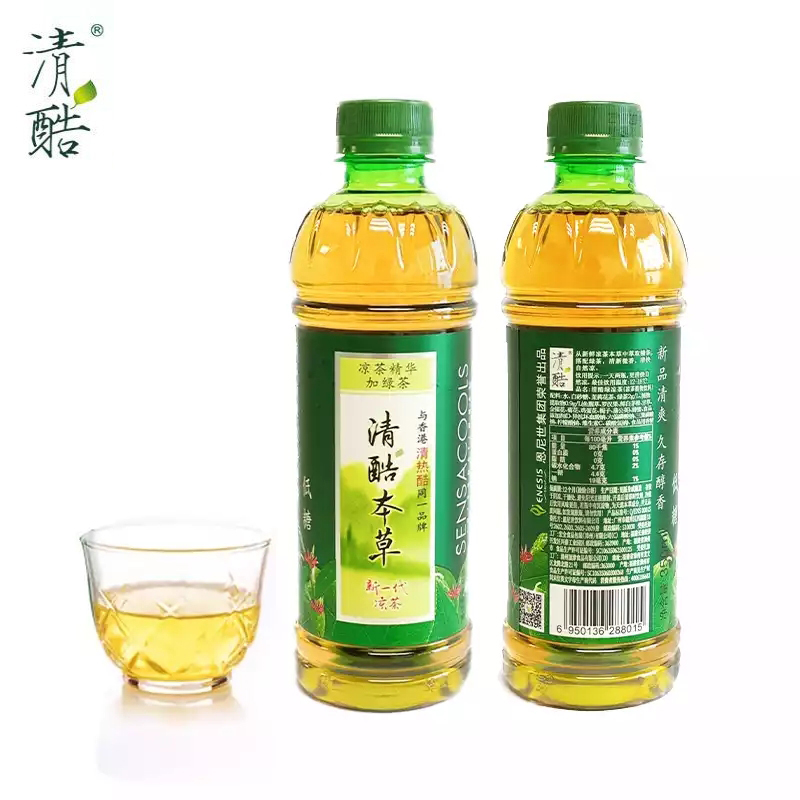 清酷本草涼茶 低糖清爽，本草植物降火新選擇