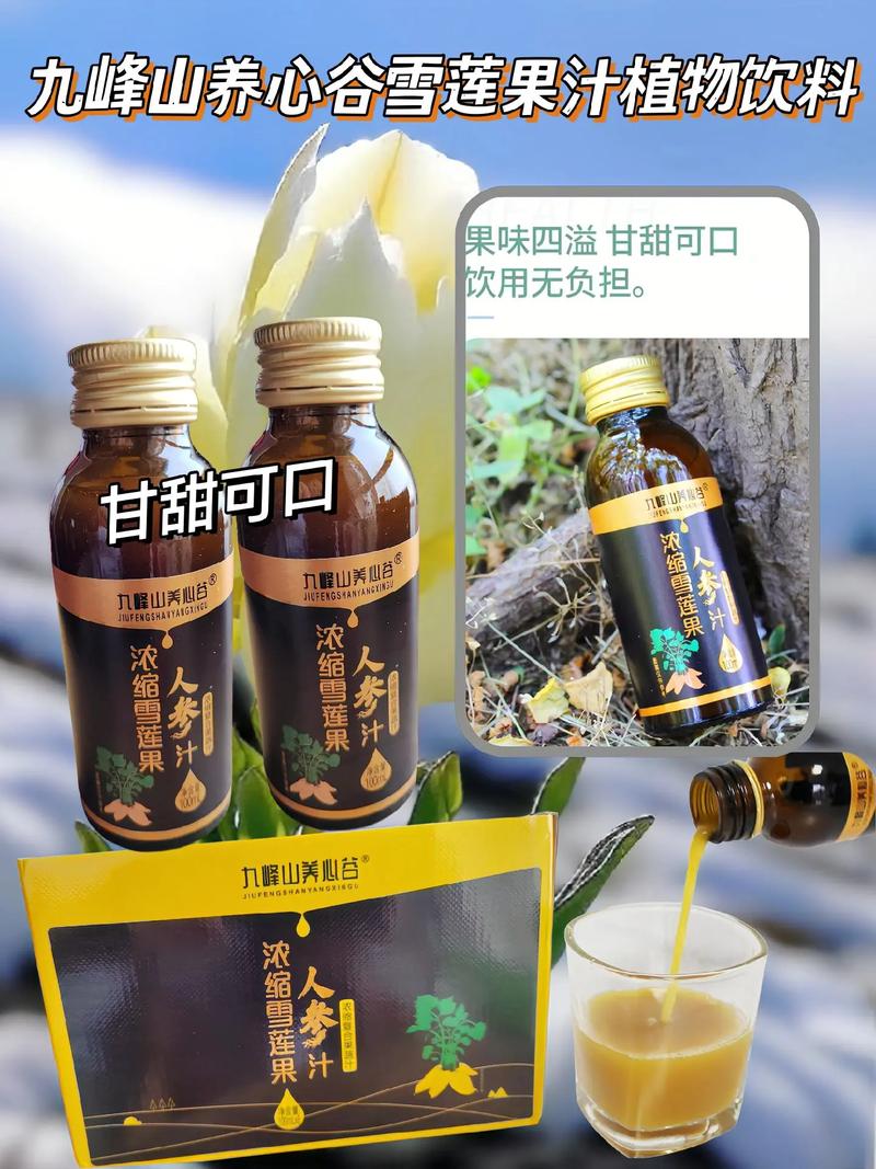 九峰山養(yǎng)心谷雪蓮果汁飲料 天然植物飲的恬淡之力